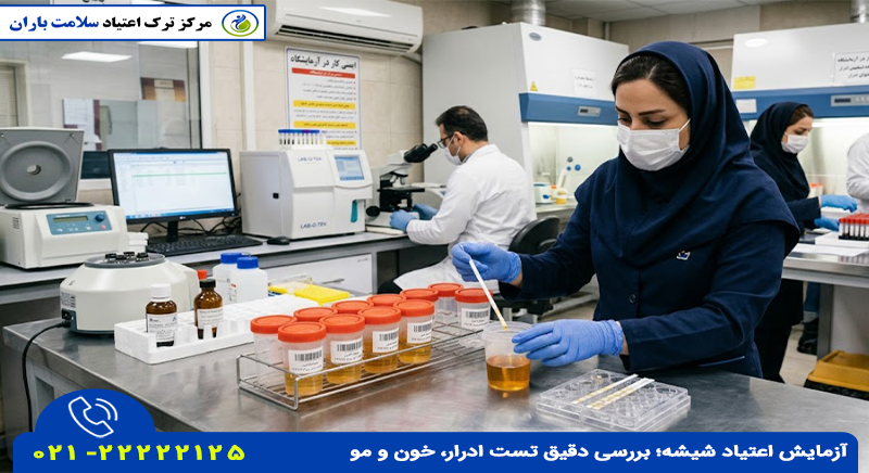 آزمایش اعتیاد شیشه